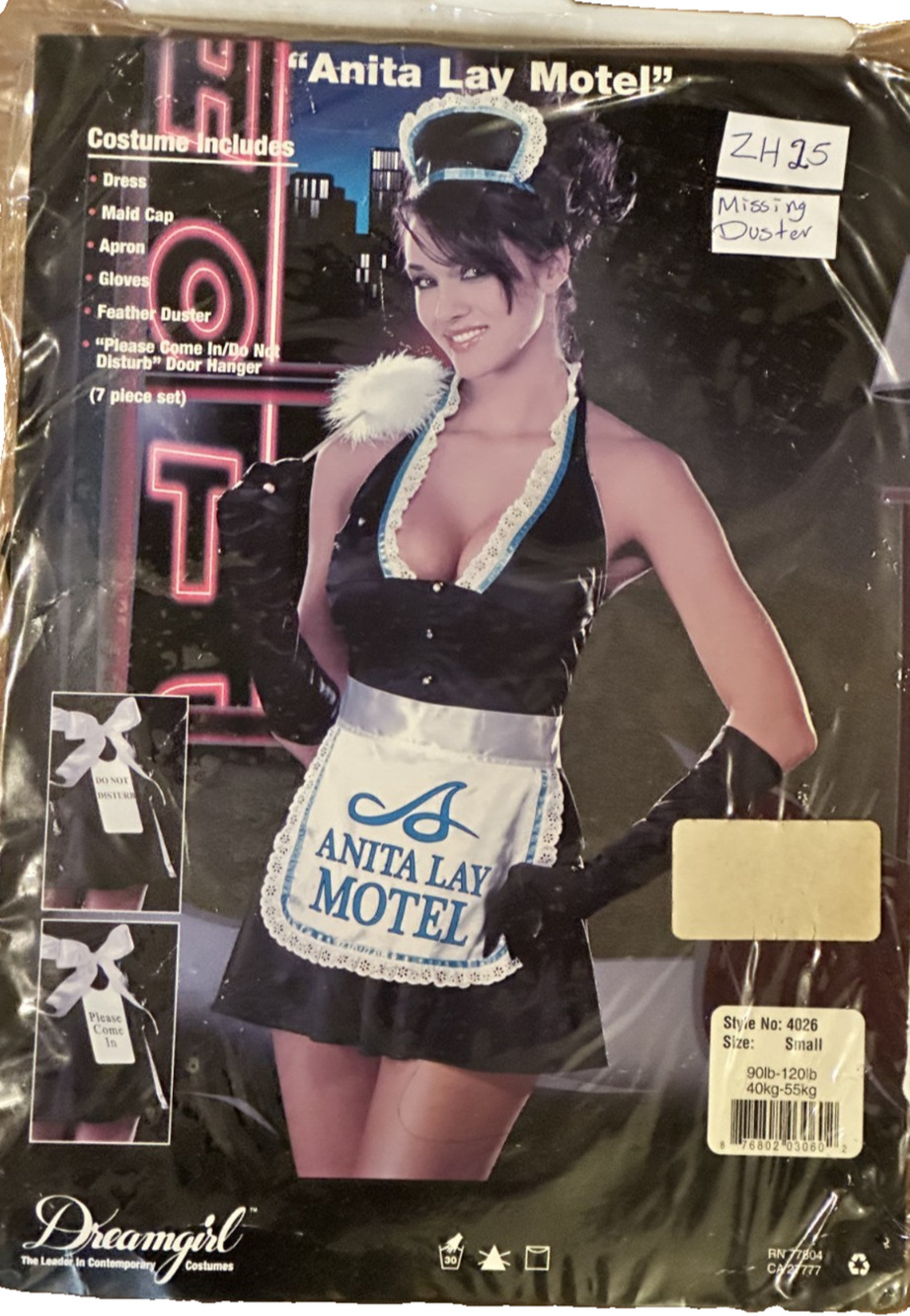 Dreamgirl Anita Lay Motel French Maid Cosplay Set Size:Small